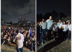 Humberto Aguilar se reúne con ciudadanía de Cuautlancingo